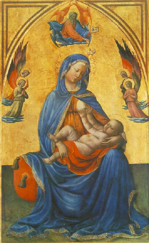 MASOLINO da Panicale Madonna with the Child  s Spain oil painting art
